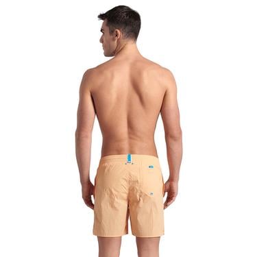  Solid Erkek Sarı Yüzücü Şortu 007137300