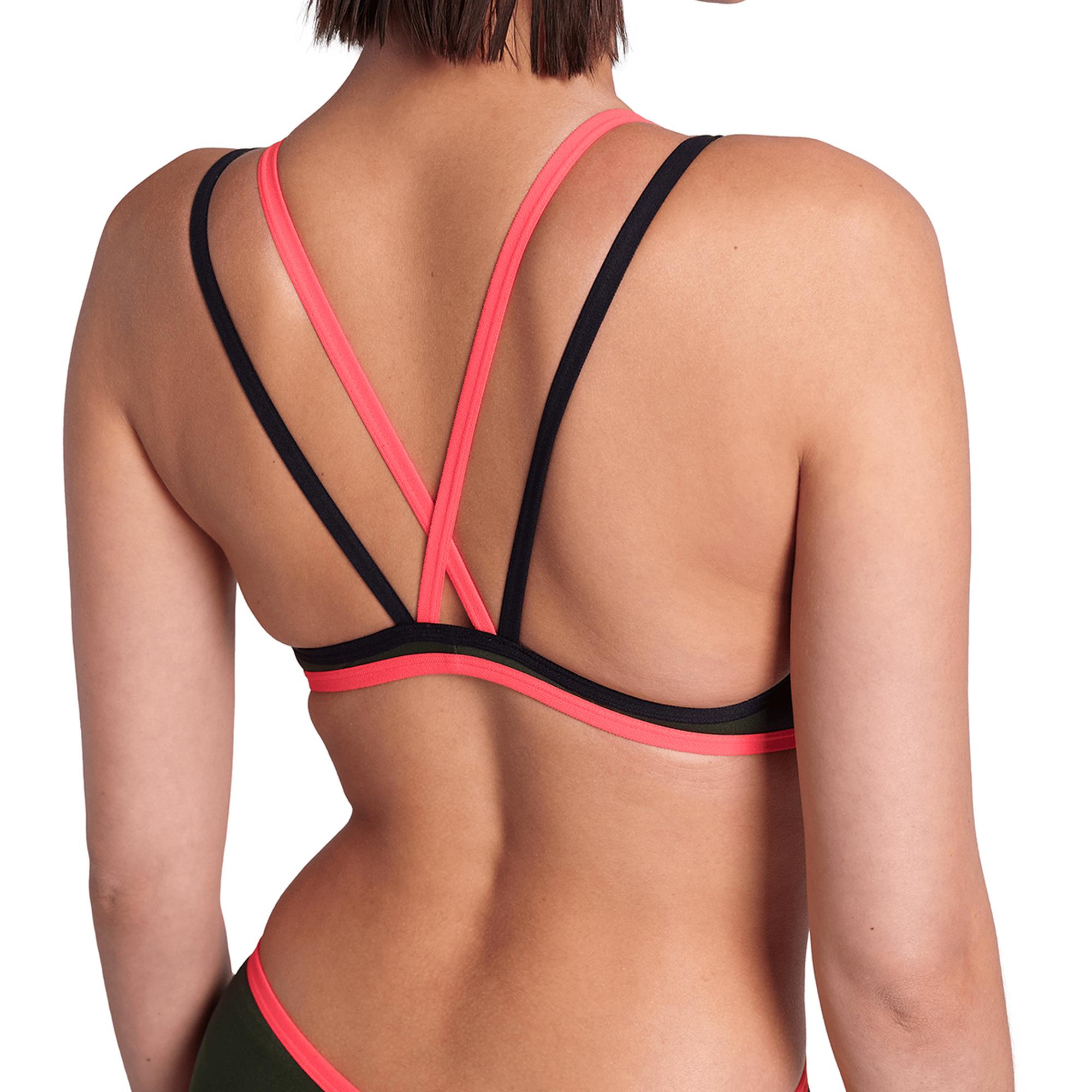 One Double Cross Back One Piece Kadın Yeşil Yüzücü Mayosu 004732355