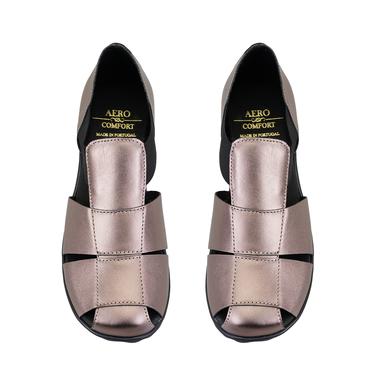  Kadın Platin DesaComfort Deri Günlük Ayakkabı