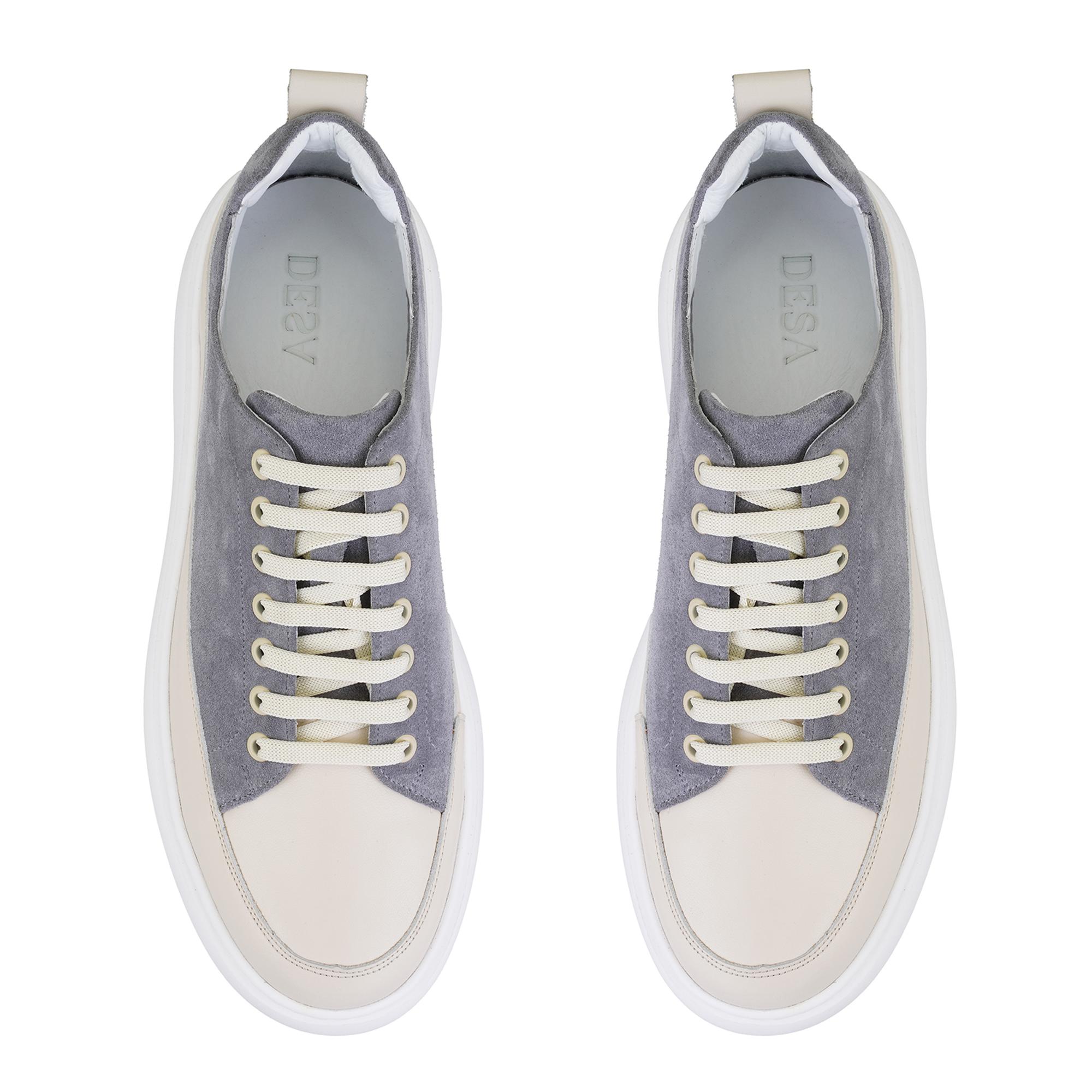 Wright Gri Erkek Deri Spor Ayakkabı