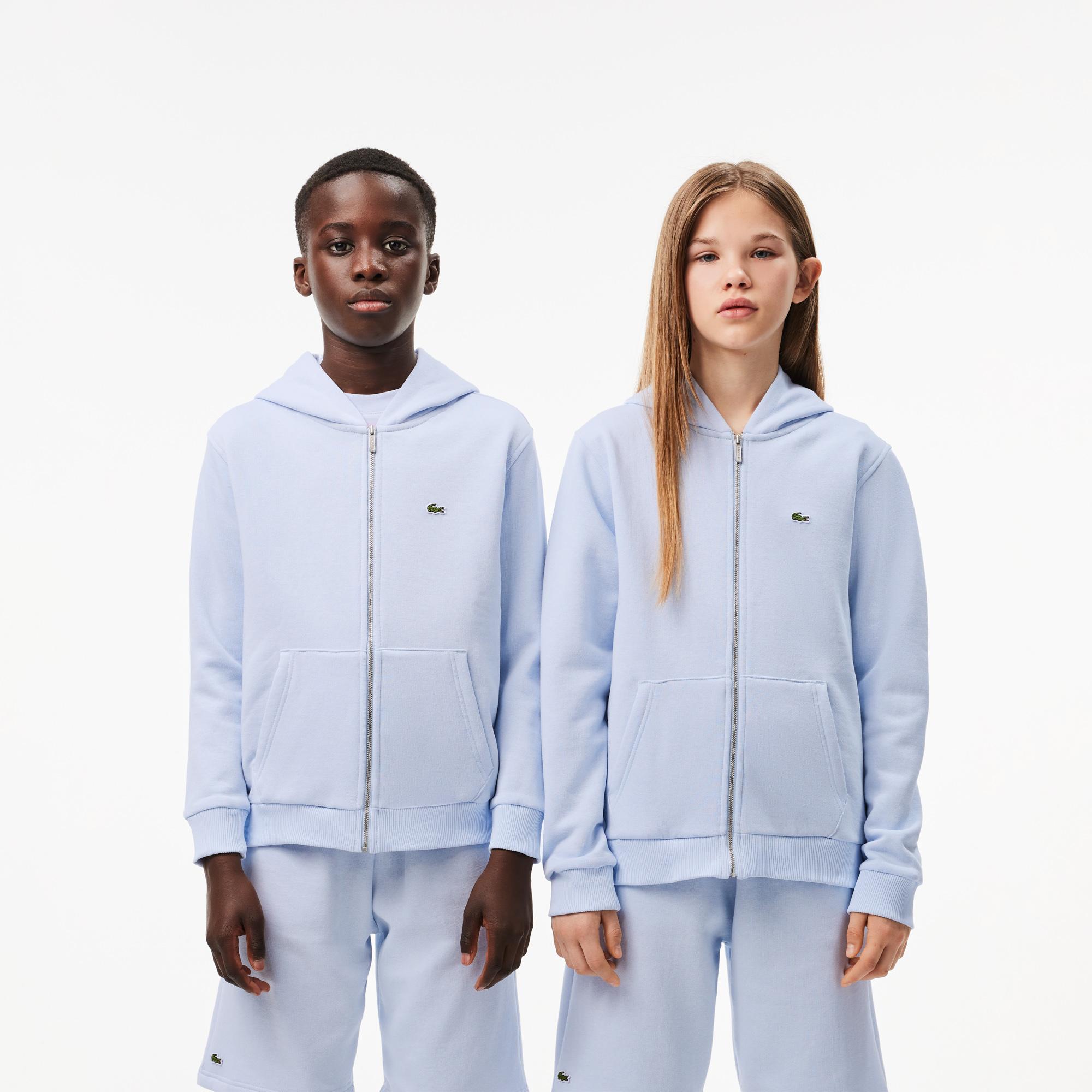 Çocuk Kapüşonlu Mavi Sweatshirt