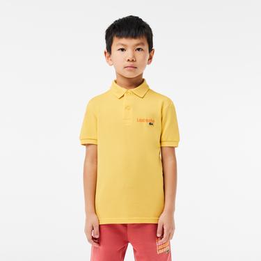  Erkek Çocuk Sarı Polo