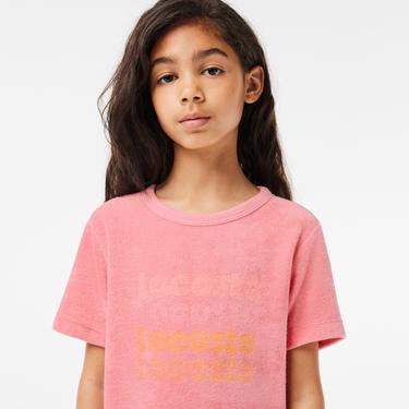  Kız Çocuk Pembe Elbise