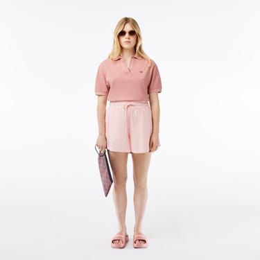  Kadın Regular Fit Pembe Polo