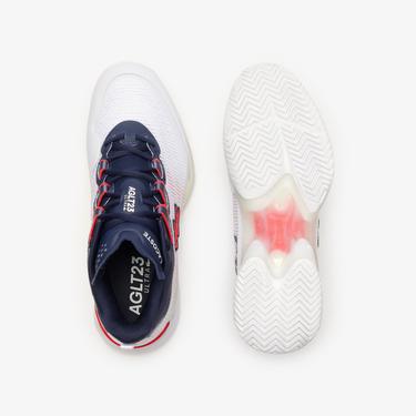  Lacoste Sport AG-LT23 Ultra Erkek Beyaz Sneaker