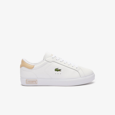 Lacoste Powercourt Kadın Beyaz Sneaker