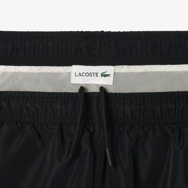  Erkek Renk Bloklu Siyah Mayo Şort