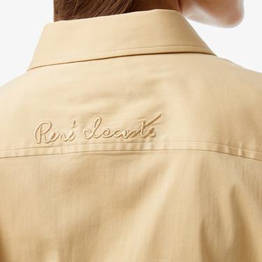  Kadın Kısa Kollu Kahverengi Gömlek