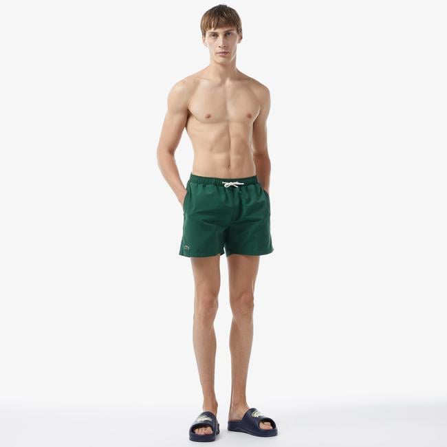  Erkek Baskılı Yeşil Mayo Şort