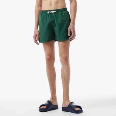  Erkek Baskılı Yeşil Mayo Şort