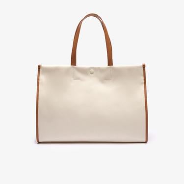  Heritage Canvas Unisex Bej Omuz Çantası