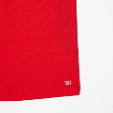  SPORT x Novak Djokovic Erkek Regular Fit Kırmızı Polo