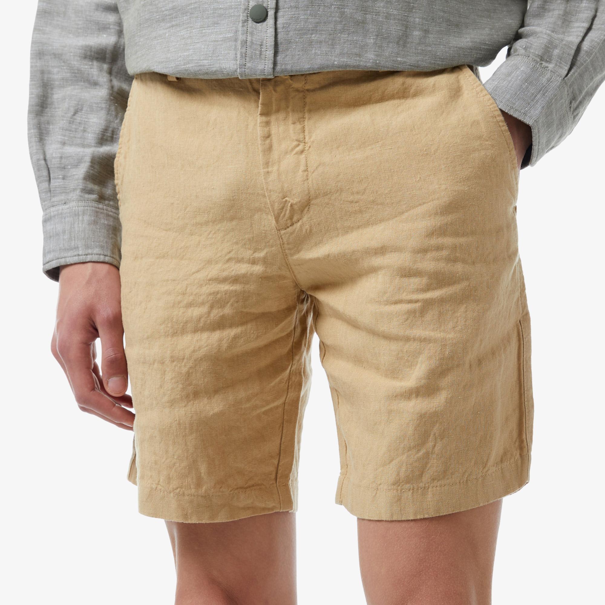 Lacoste Erkek Bej Şort