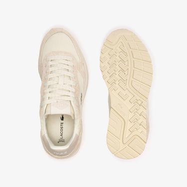  Lacoste Partner 70s Kadın Bej Sneaker