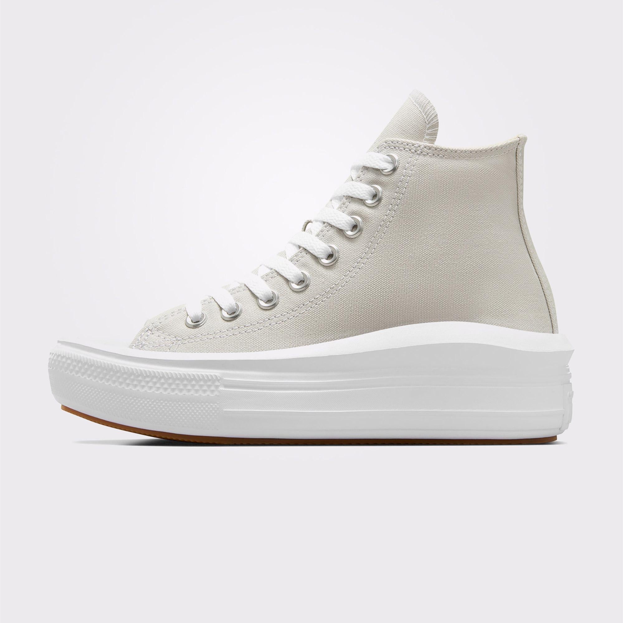 Converse Chuck Taylor All Star Move Kadın Bej Platform Sneaker