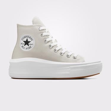  Converse Chuck Taylor All Star Move Kadın Bej Platform Sneaker