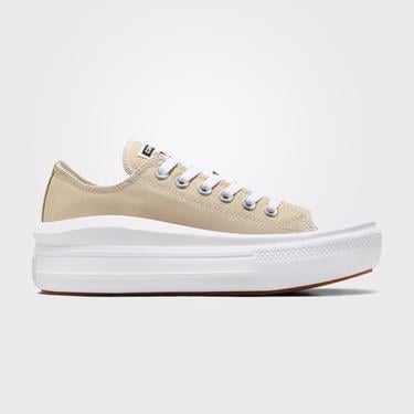  Converse Chuck Taylor All Star Move Kadın Bej Platform Sneaker