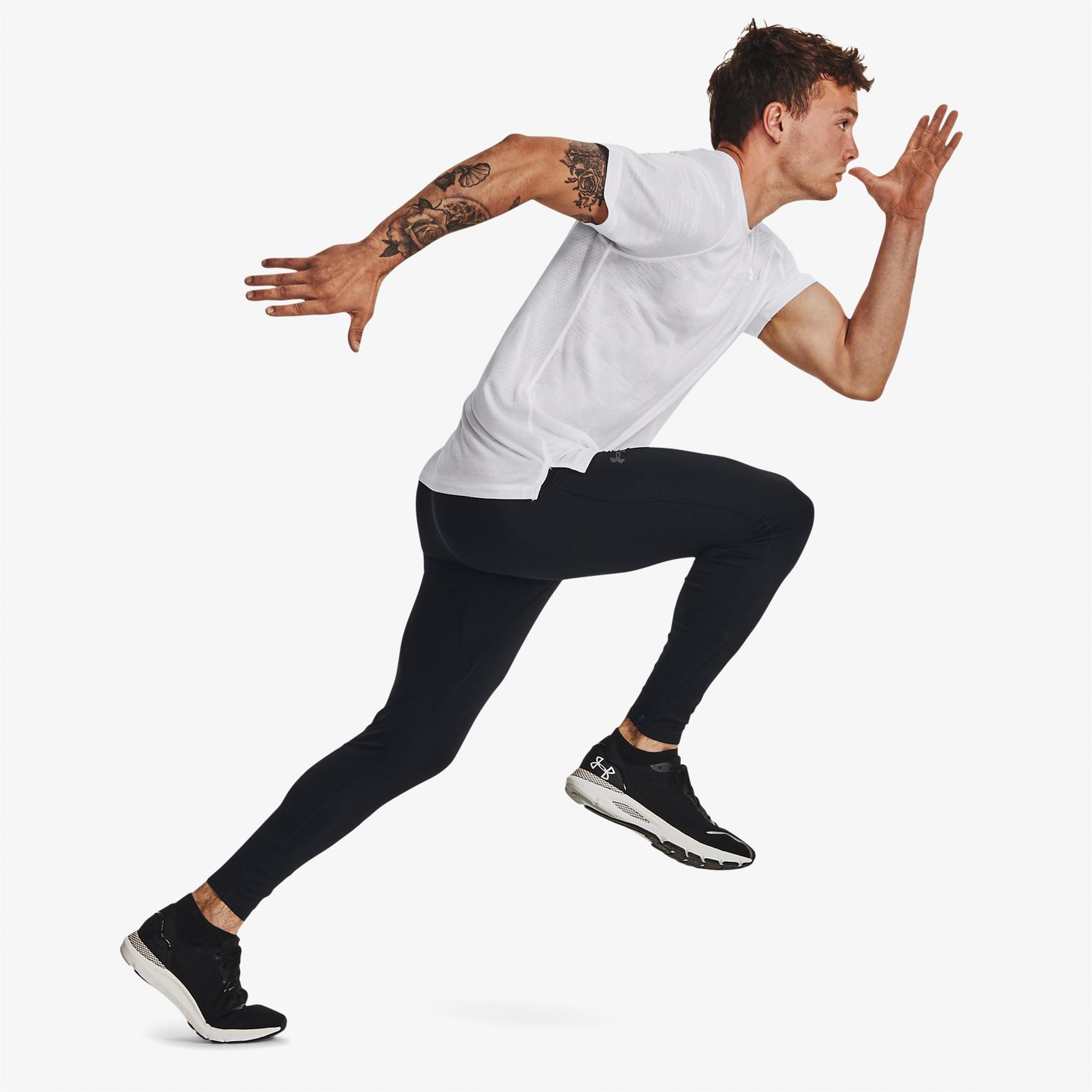 Under Armour Qualifier Elite Erkek Siyah Antrenman Taytı