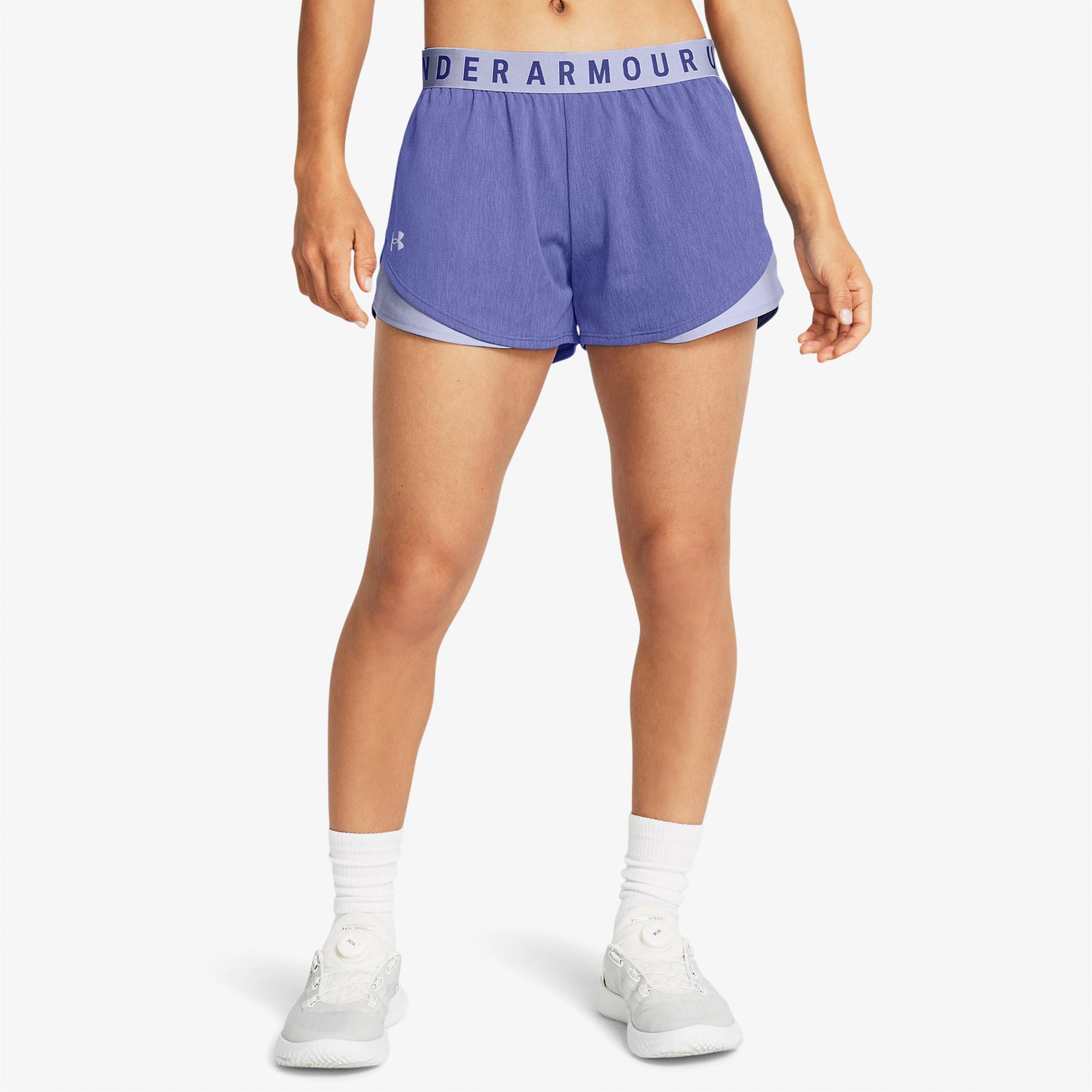 Under Armour Play Up Twist Kadın Mor Şort