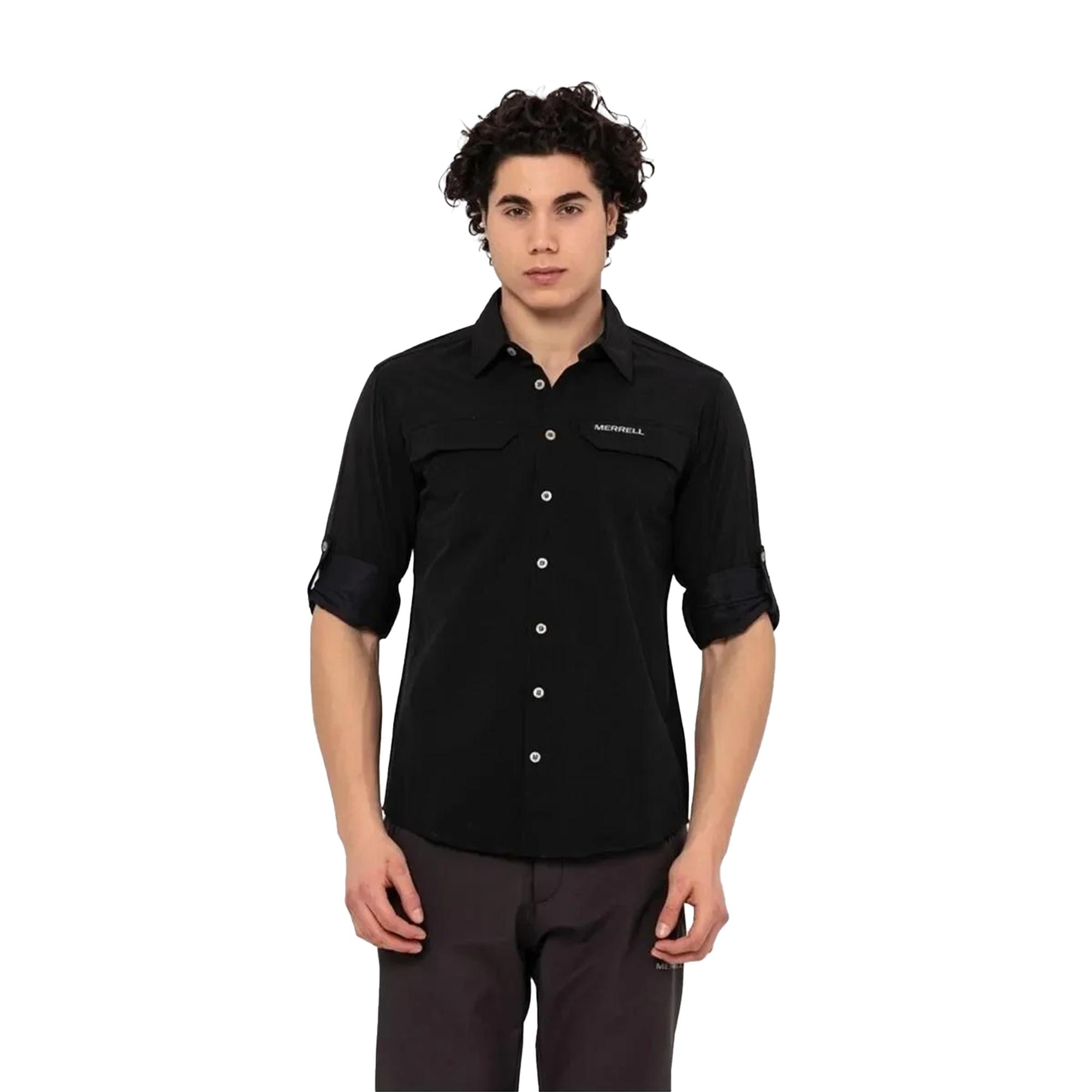 Merrell Gusto Erkek Siyah Gömlek
