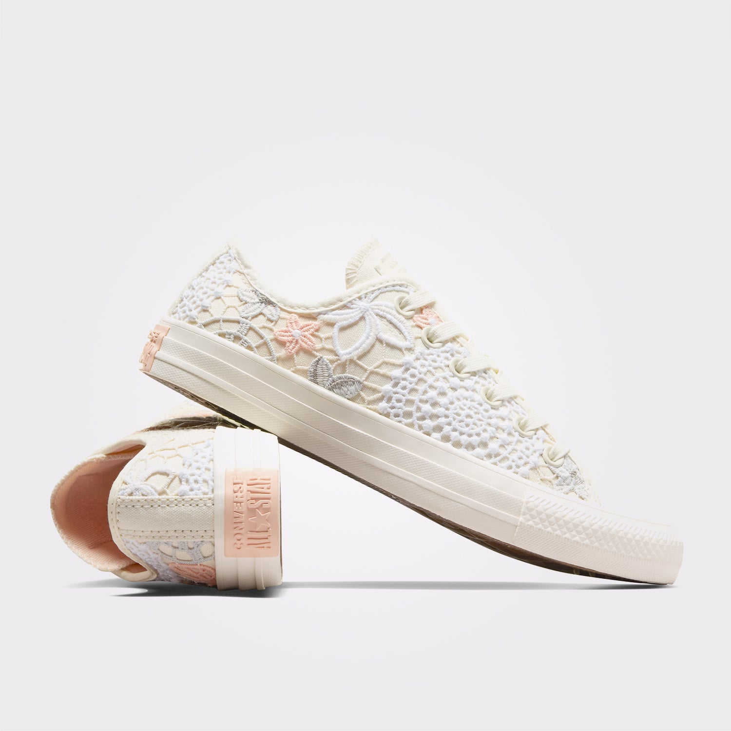 Converse Converse Chuck Taylor All Star Butterflies Kadın Krem Sneaker | FashFed Krem - 6. görsel