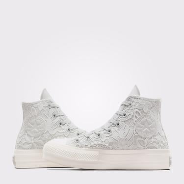  Converse Chuck Taylor All Star Lift Kadın Gri Platform Sneaker