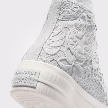  Converse Chuck Taylor All Star Lift Kadın Gri Platform Sneaker