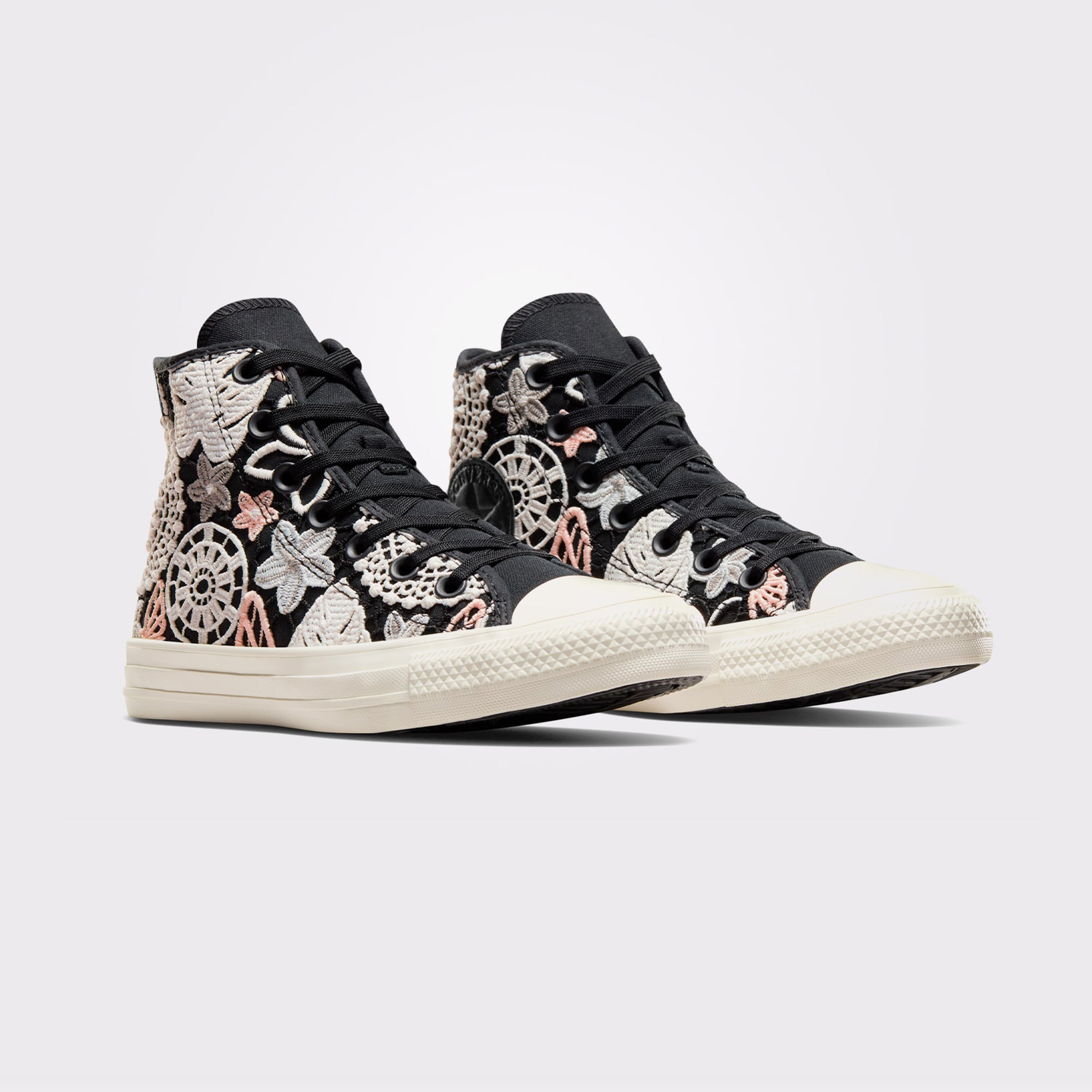Converse Chuck Taylor All Star Butterflies Unisex Siyah Sneaker - Görsel 3