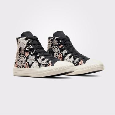  Converse Chuck Taylor All Star Butterflies Unisex Siyah Sneaker