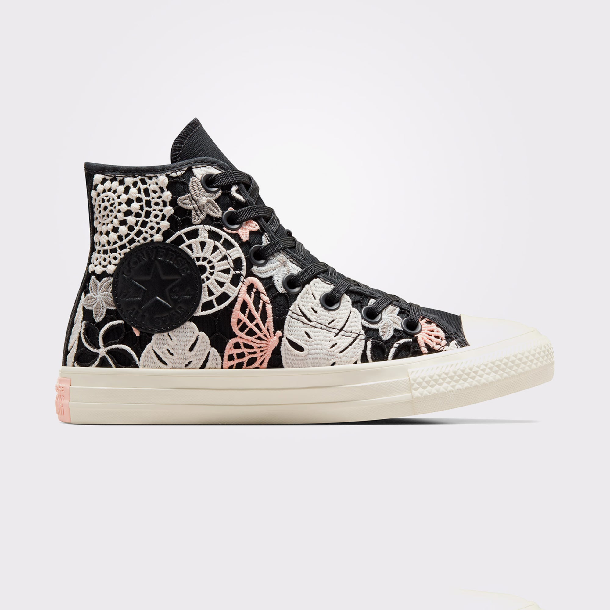 Converse Chuck Taylor All Star Butterflies Unisex Siyah Sneaker - Görsel 2