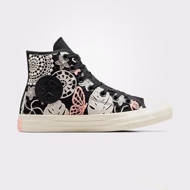  Converse Chuck Taylor All Star Butterflies Unisex Siyah Sneaker