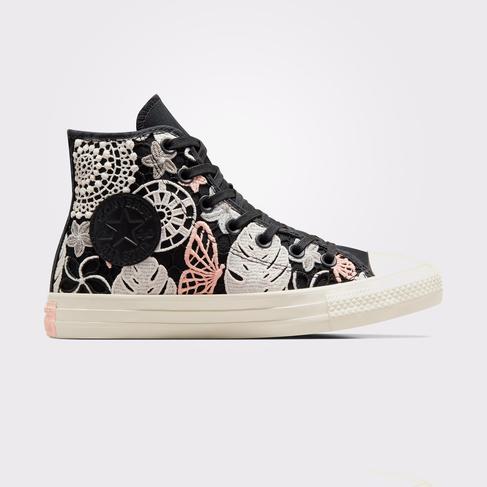  Converse Chuck Taylor All Star Butterflies Unisex Siyah Sneaker