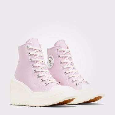  Converse Chuck 70 De Luxe Wedge Kadın Pembe Platform Sneaker