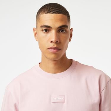  UNITED4 Erkek Pembe T-Shirt