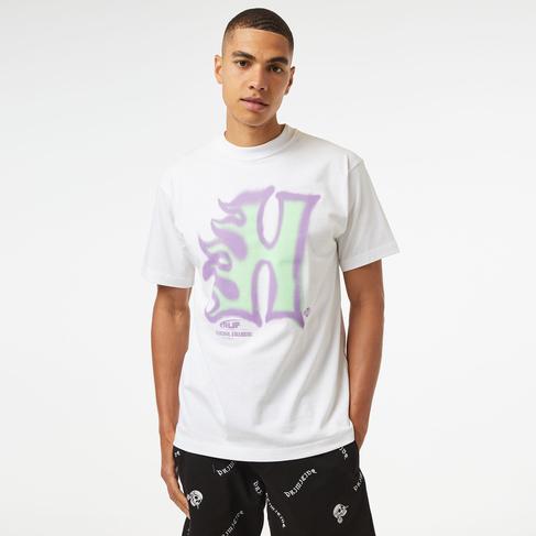  HUF Heat Wave S/S Erkek Beyaz T-Shirt