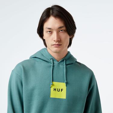  HUF Set Box P/O Erkek Yeşil Hoodie