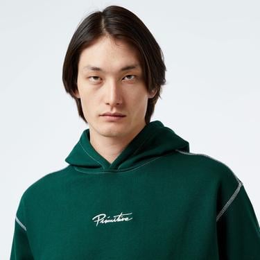  Primitive Contra Erkek Yeşil Hoodie