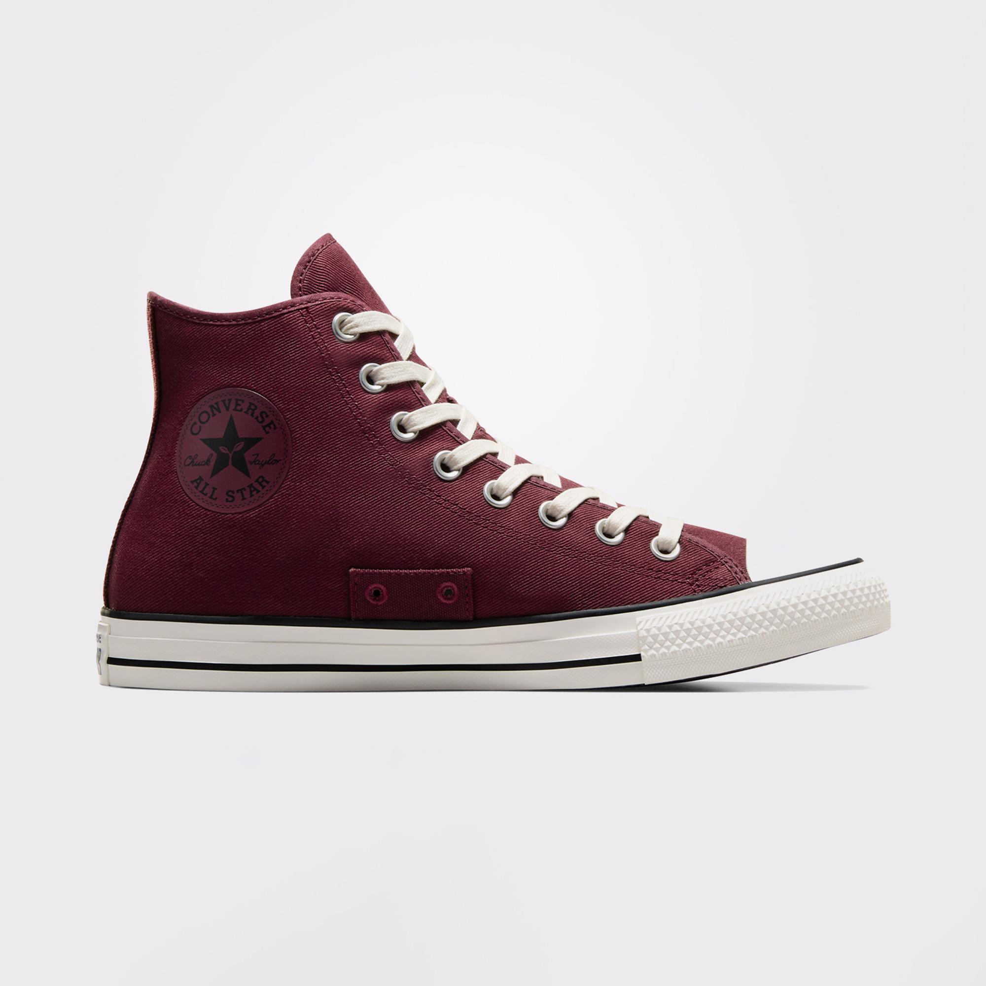 Converse Chuck Taylor All Star Garden Starter Twill Unisex Bordo Sneaker