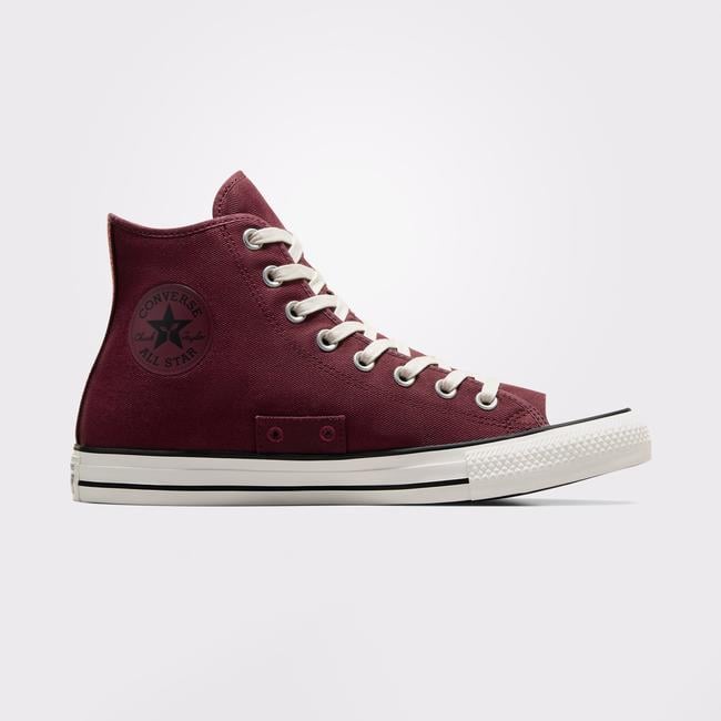  Converse Chuck Taylor All Star Garden Starter Twill Unisex Bordo Sneaker