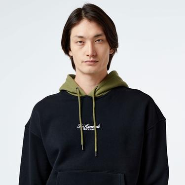  The Hundreds Rich Pullover Erkek Siyah Hoodie