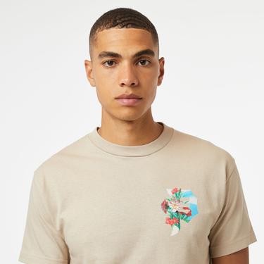  Primitive Obscura Erkek Krem T-Shirt