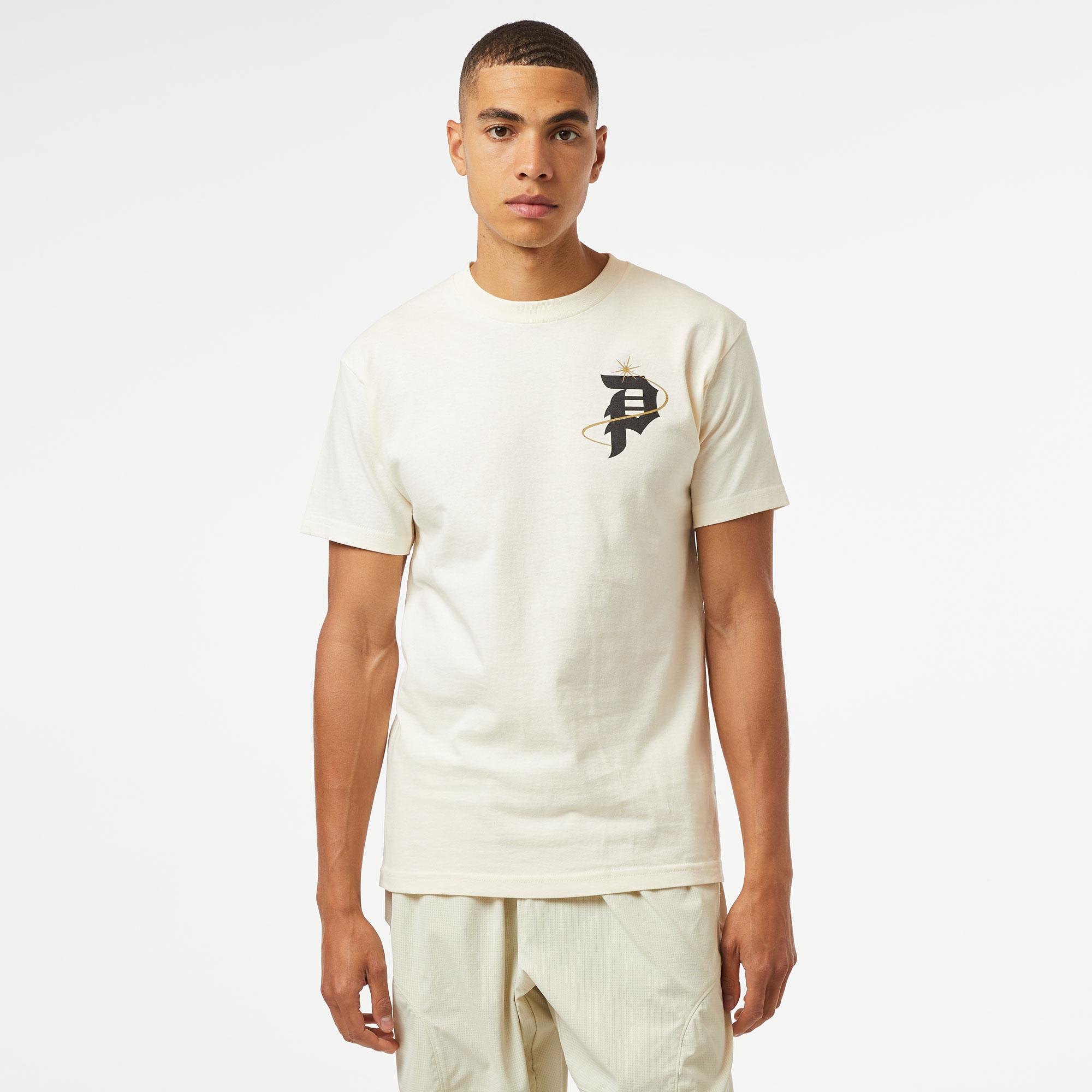 Primitive Journey Erkek Krem T-Shirt