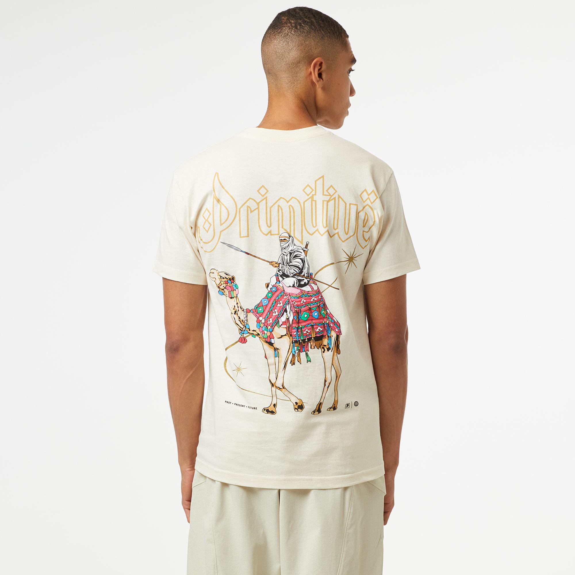 Primitive Journey Erkek Krem T-Shirt