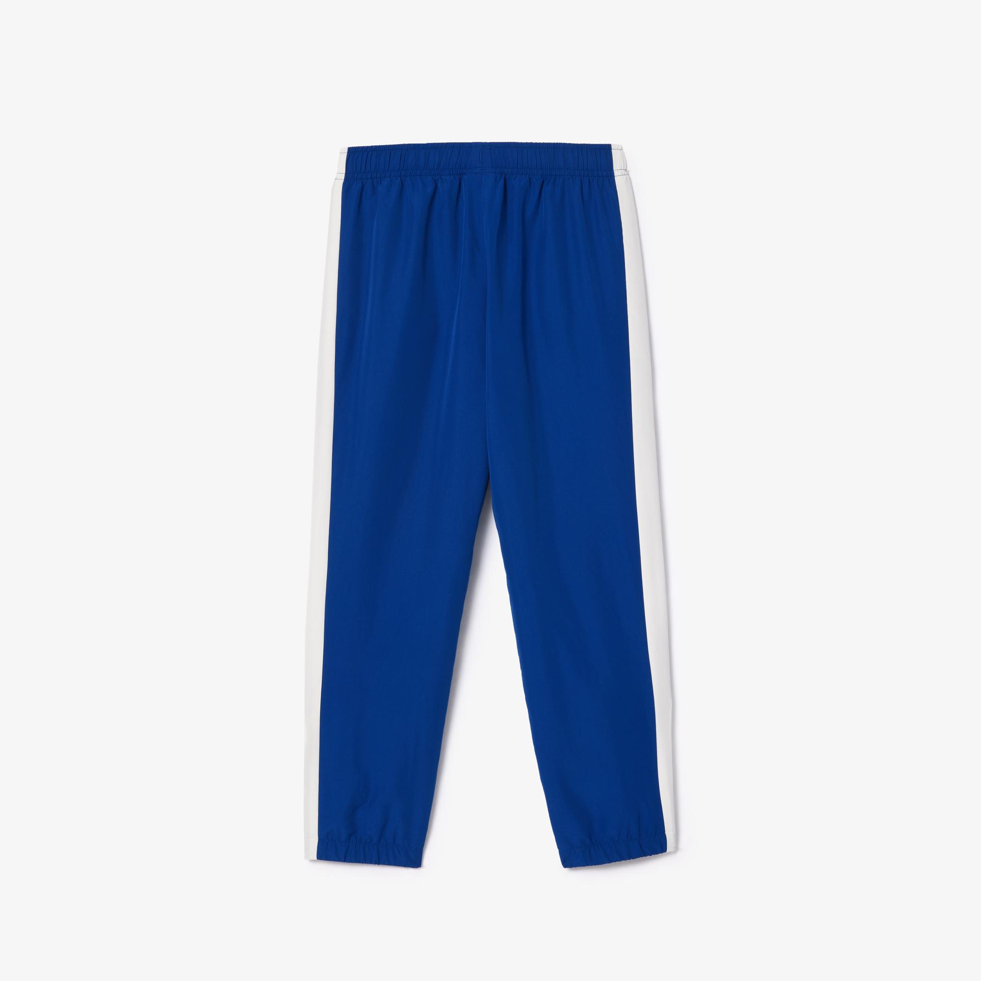 Çocuk Renk Bloklu Mavi Eşofman Altı