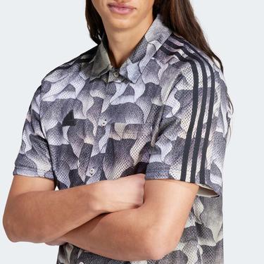  adidas  Tiro Aopshirt Erkek Gri Günlük Gömlek