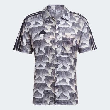  adidas  Tiro Aopshirt Erkek Gri Günlük Gömlek