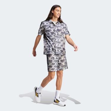  adidas  Tiro Aopshirt Erkek Gri Günlük Gömlek