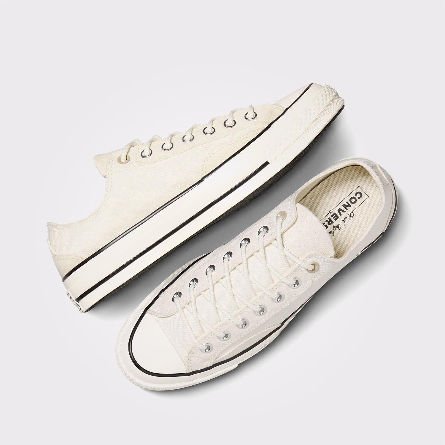 Converse Converse Bej Chuck 70 Unisex Krem Sneaker | FashFed Bej - 5. görsel