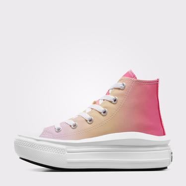  Converse Chuck Taylor All Star Move Çocuk Pembe Platform Sneaker