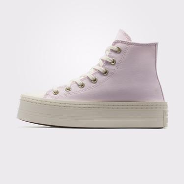  Converse Chuck Taylor All Star Lift Kadın Açık Lila Platform Sneaker